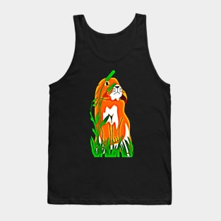 Cute but Sad Bunny Rabbit Tank Top